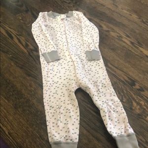 Pink and grey Hanna Andersson pajamas size 80